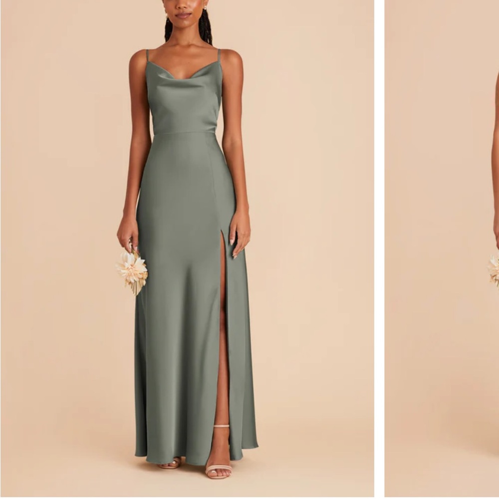 Birdy Grey Sage Green Maxi Dress